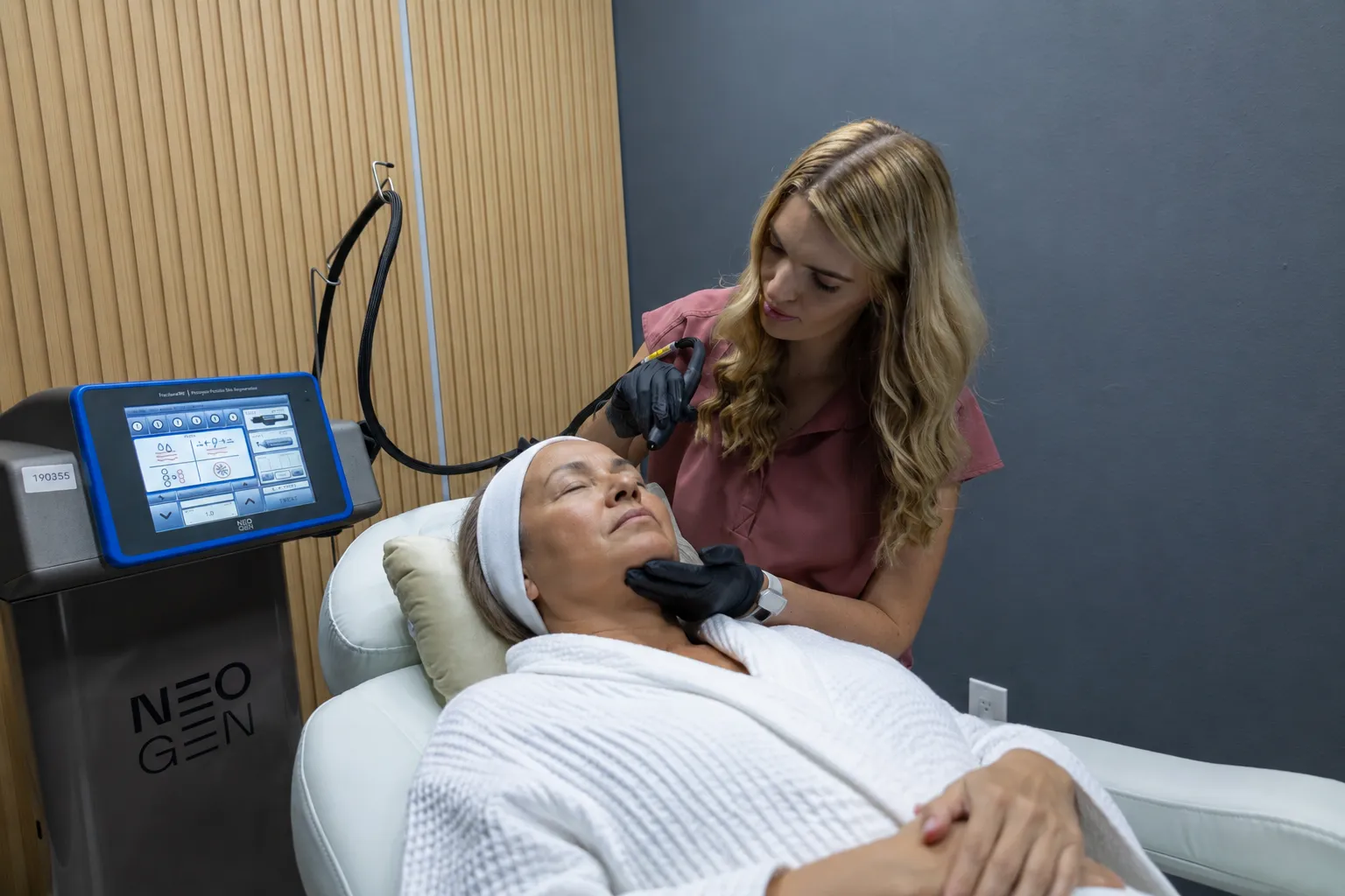 Neogen facial treatment at Optimus Reset